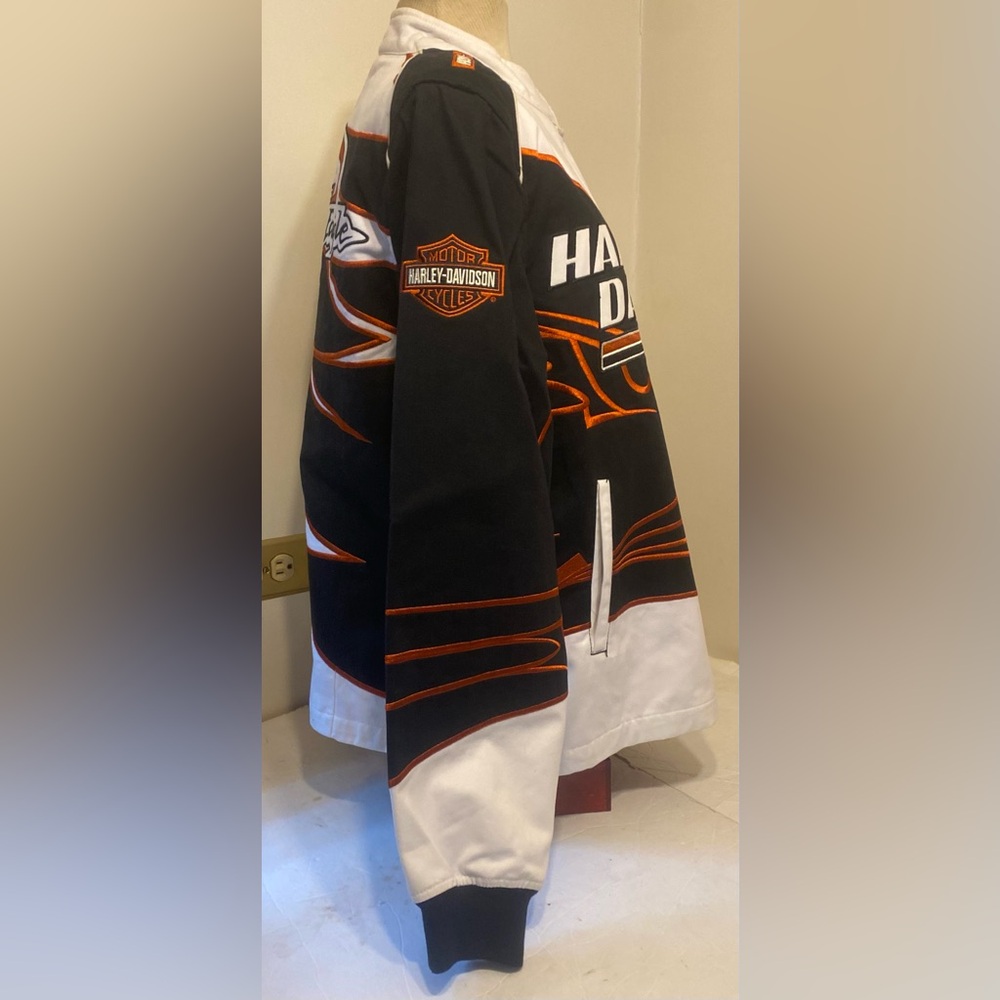 Harley Davidson Ladies 1W Racing Edition Screaming Eagle Jacket RARE RARE RARE! - Picture 9 of 14